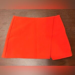 Zara Bold Red Skirt